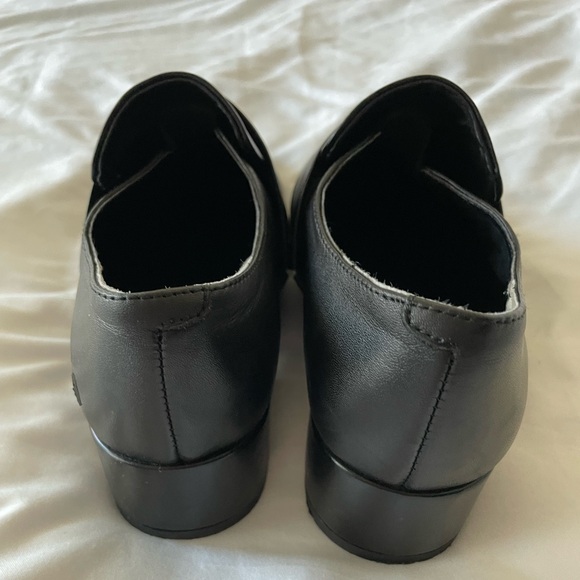 Tony Bianco Black Leather Loafer US 7.5 - Picture 4 of 4